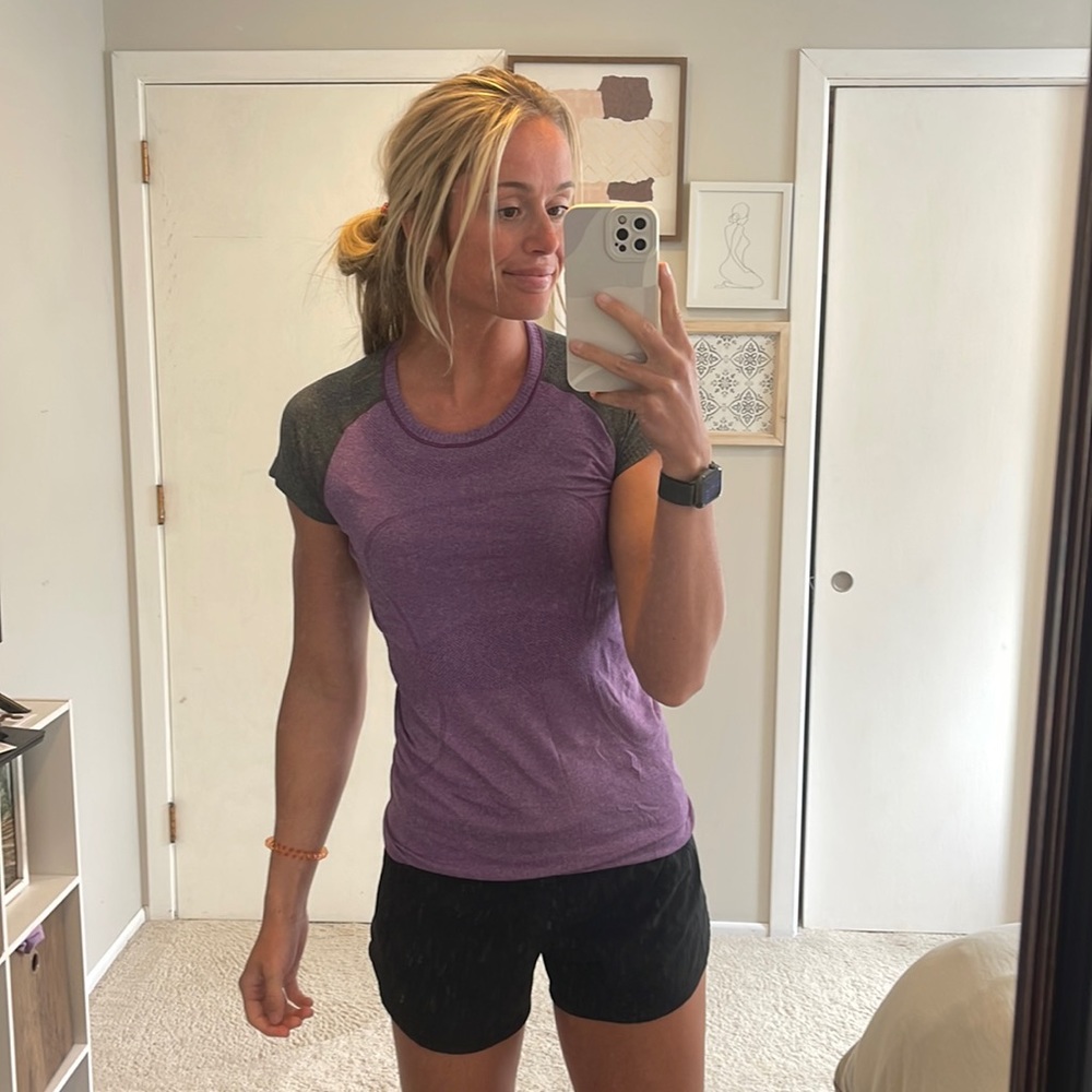 Lily lemon swiftly tech short sleeve - size 6